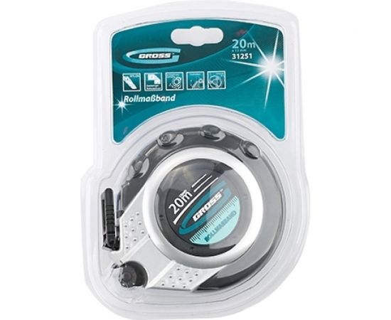 Геодезическая рулетка GROSS 20 м х 13 мм 31251 – изображение 3