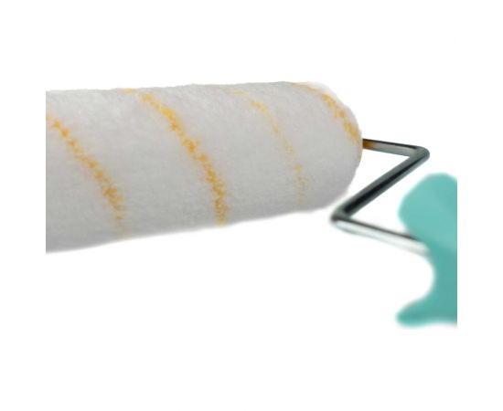 Малярный валик SAMGRUPP с пластиковой ручкой, 200 мм, ворс 12 мм 16176 – изображение 3