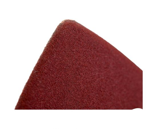 Бумага шлифовальная треугольная на липучке 94 мм, A240, 10 шт Makita D-58643 – изображение 3