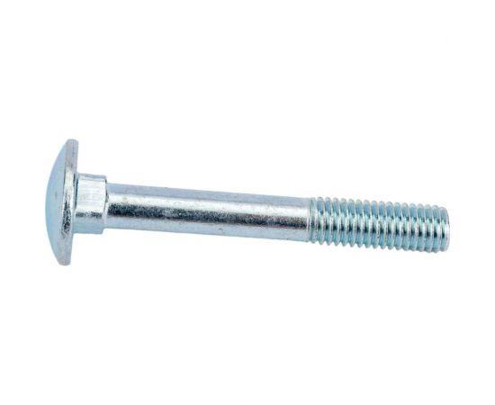 Мебельный болт с гайкой Невский Крепеж DIN 603, цинк, М8x60, 4 шт. 801065 – изображение 3