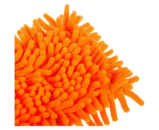 Насадка МОП для швабры OfficeClean Professional с карманами, 40х10 см, ворсистая микрофибра, оранжевый 303061 – изображение 3