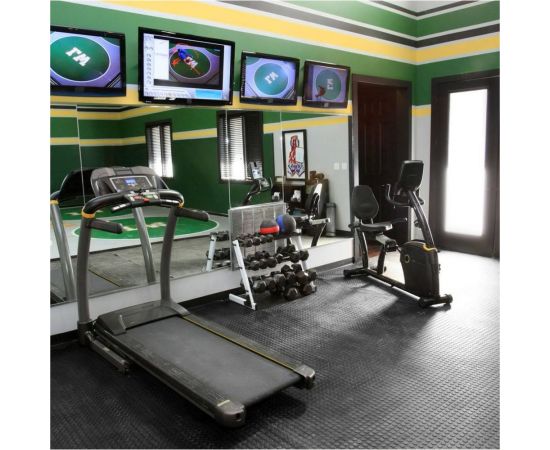 Покрытие резиновое ""Монетка"" Технология 1,2x10 м черный 00-00006112 – изображение 3