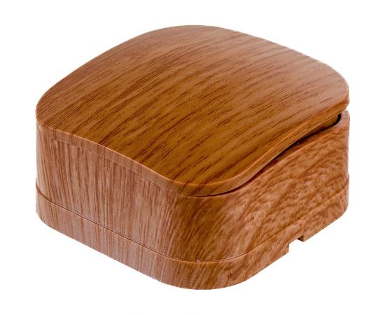 Выключатель IEK ВС20-1-0-ХД 1-клавишный открытой установки 10А GLORY дуб EVH10-K24-10 – изображение 3