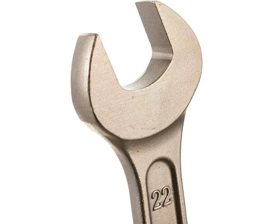 Гаечный рожковый двусторонний искробезопасный ключ TVITA мод. 146 22х24 мм AlCu TT1146-2224A – изображение 3