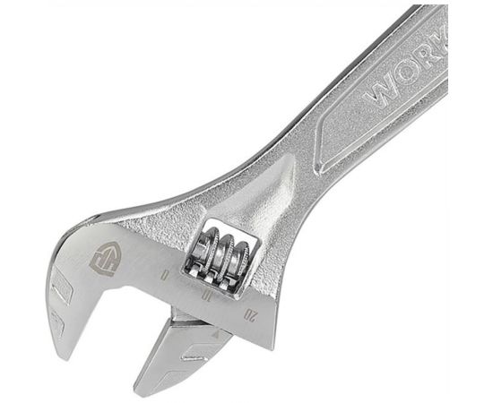 Разводной сверхмощный ключ WORKPRO 150 мм (6 дюймов) CR-V WP272006 – изображение 4