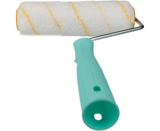 Малярный валик SAMGRUPP с пластиковой ручкой, 200 мм, ворс 12 мм 16176 – изображение 4