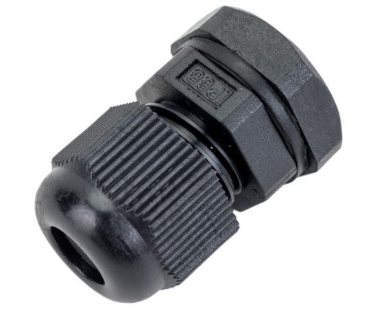 Сальник ГОФРОМАТИК mg 12 пластик (3-6,5 мм) ip68 черный zeta30925 – изображение 4