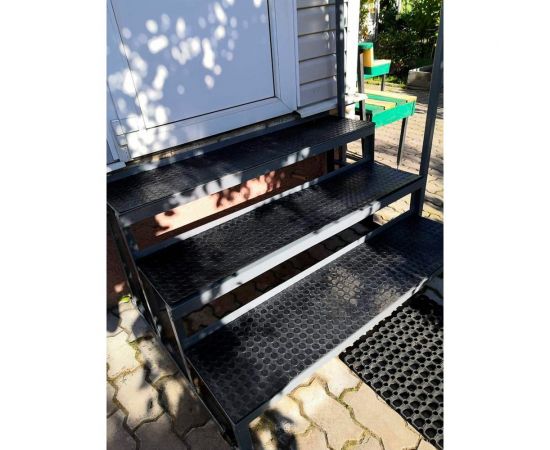 Покрытие резиновое ""Монетка"" Технология 1,2x10 м черный 00-00006112 – изображение 5