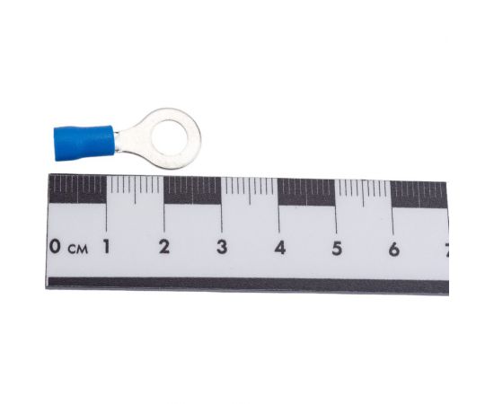 Изолированная кольцевая клемма Nord-Yada 6.5мм 1.5-2.5кв.мм (синяя) (НКи 2.5-6 / НКи2-6) 906362 – изображение 5