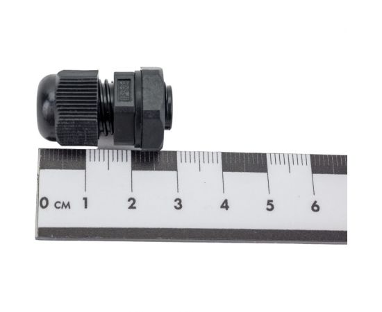 Сальник ГОФРОМАТИК mg 12 пластик (3-6,5 мм) ip68 черный zeta30925 – изображение 5