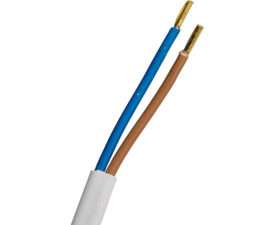 Сетевой шнур Мастер Тока ШВВПбм 2x0.75 белый, 6А, без заземления, 1,5м, плоская вилка СШ0035 – изображение 5