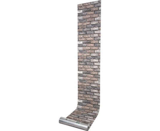 Панели-обои ПВХ LAKO самоклеящиеся, теплоизоляционные, кирпичная кладка 28, 50x600 см LKD-08-005-OB 