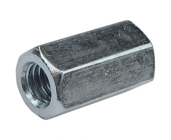 Соединительная/удлиняющая гайка Insparion din 6334, нержавеющая сталь А2, М8 (10 шт.) ЕВ-00000131 