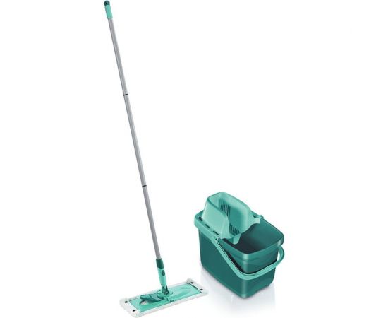Ведро для мытья полов с насадкой для отжима и швабра Leifheit 55356 