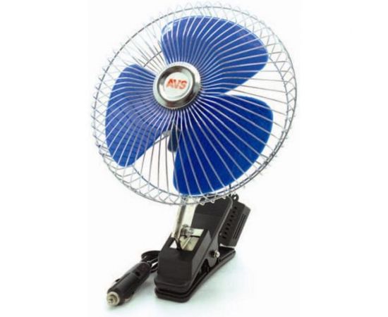 Вращающийся вентилятор 6 на прищепке 12 V AUTOVIRAZH AV-26121 