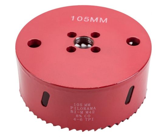 Коронка Bi-Metall М42 Cobalt 8% 105 мм Pilorama 570105 