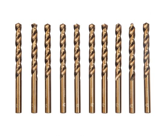 Сверло по металлу Р6М5К5/М35 (10 шт; 0.7 мм; ц/х; вышлифованное Класс А1) WOLFSTAR dc00205 