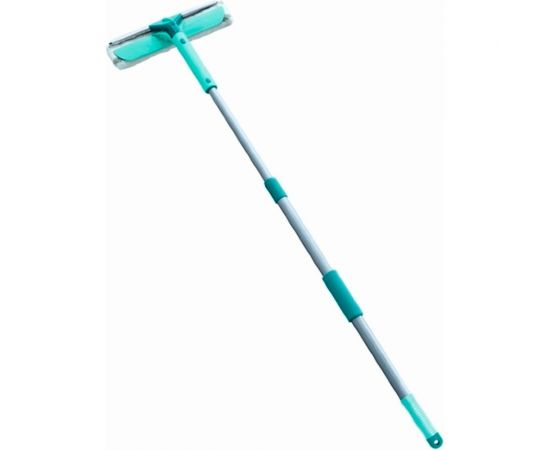 Хозяйственная щетка с губкой и телескопической ручкой Leifheit Basic Wet and Dry 75-135 см 55238 