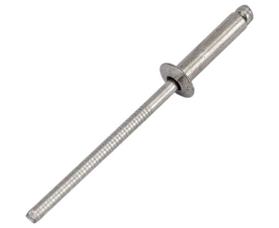 Вытяжная нержавеющая заклепка со стандартным бортиком KREPFIELD 3,2x14 мм, ART 9052, А2, 20 шт. 9052ЗАКЛЕПКА3,2Х14А2-20 