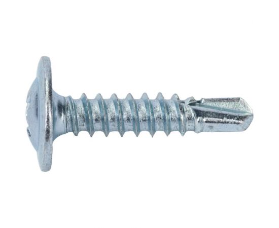 Саморезы Gigant 4,2x19, полусфера, сверло, цинк, 800 шт. 123597 