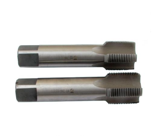 Метчик CNIC G 1 3/4"" 9ХС трубный цилиндрический, ручной к-т из 2-х шт. 11 ниток/дюйм левый 59410 