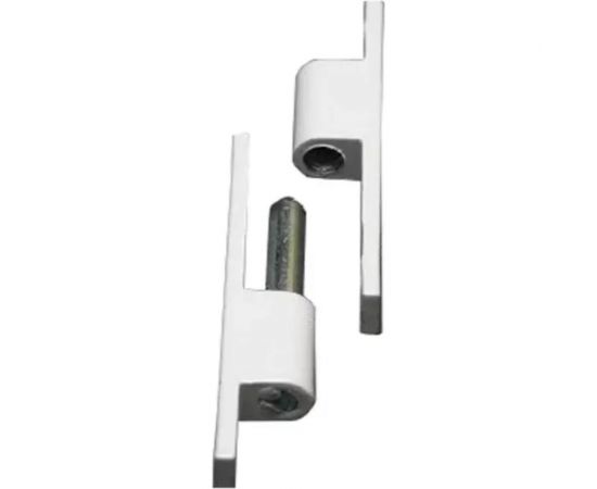 Алюминиевая петля для москитной сетки KOMFORT москитные системы белая, s32, 6 шт. ПМ000845 