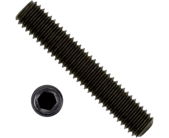 Винт Море-Метизов DIN 913, класс прочности 12.9, оксид, M10x16 мм, 50 шт. VINT913101650M 