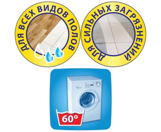 Швабра для влажной уборки пола с телескопической ручкой Hausmann HM-46 – изображение 12