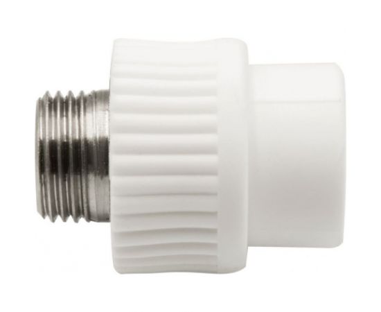 Комбинированная муфта VRT наружная, 20х1/2"", EVER plast, белый 538239 – изображение 2