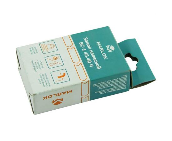 Навесной замок Marlok вс-1 45.40 ч 006446 – изображение 2