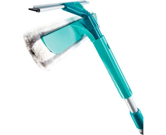 Хозяйственная щетка с губкой и телескопической ручкой Leifheit Basic Wet and Dry 75-135 см 55238 – изображение 2