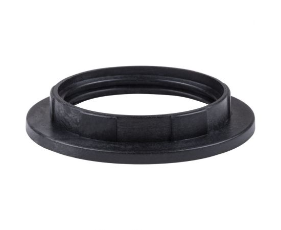 Кольцо для патрона Е27 TDM термостойкий пластик, черный, Б/Н SQ0335-0166 – изображение 2