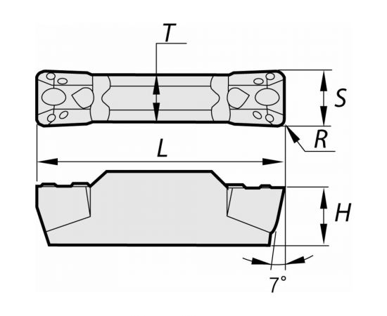 Пластина токарная NGM300N04-PT NRG20M, 10 шт NORGAU 020320150 – изображение 2