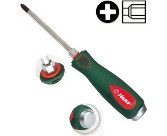 Силовая отвертка с металлическим затыльником Hans PH 0526PH2-06 – изображение 3