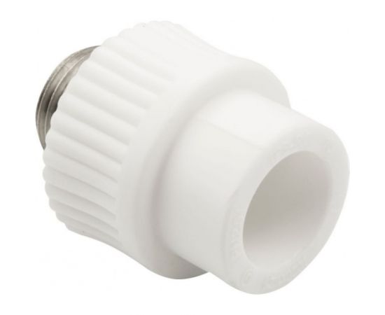 Комбинированная муфта VRT наружная, 20х1/2"", EVER plast, белый 538239 – изображение 3