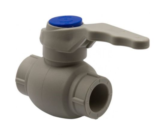 Шаровой кран VRT 20, ручка, PP-R EVER plast, серый 538457 – изображение 3