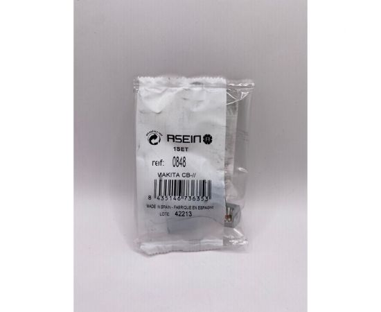 Комплект графитовых щеток 2 шт Makita oem CB-161/155/153 Asein 0848J – изображение 4