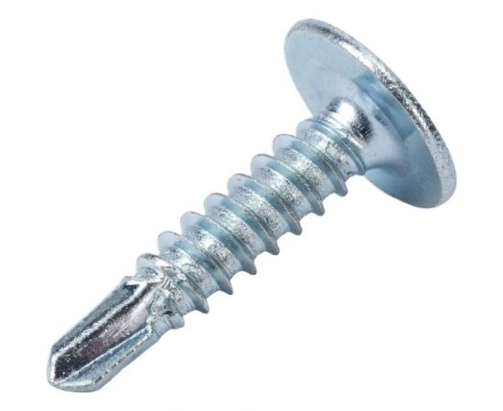 Саморезы Gigant 4,2x19, полусфера, сверло, цинк, 800 шт. 123597 – изображение 4