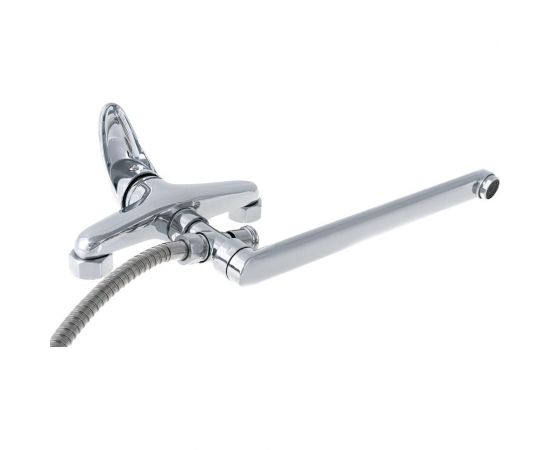 Смеситель для ванны stOnix Onix S-нос 30 см, 1/2"", керамика 1111 – изображение 4