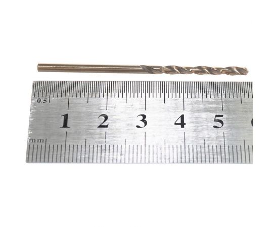 Сверло HQ (2 шт; 2.5х57 мм; HSS) по металлу Fit 34425 – изображение 4