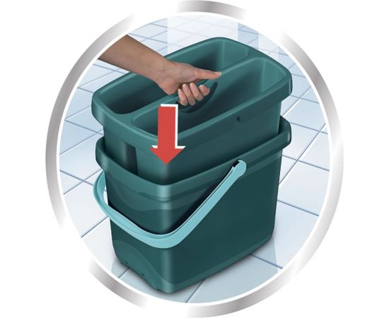 Ведро для мытья окон с 2-мя отделениями Leifheit Combi Box 52001 – изображение 4