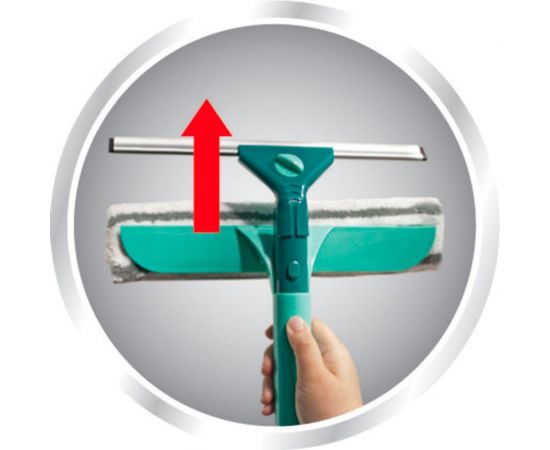 Хозяйственная щетка с губкой и телескопической ручкой Leifheit Basic Wet and Dry 75-135 см 55238 – изображение 5