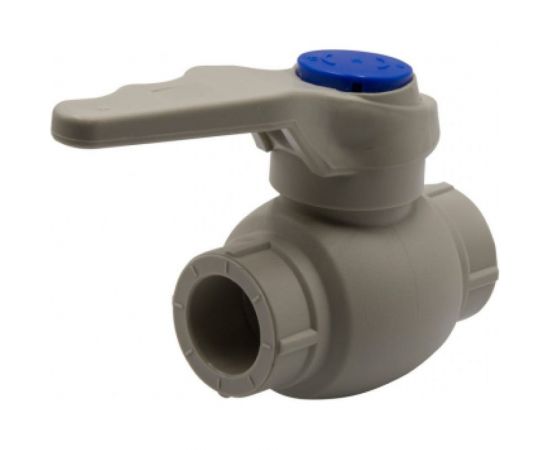 Шаровой кран VRT 20, ручка, PP-R EVER plast, серый 538457 – изображение 5