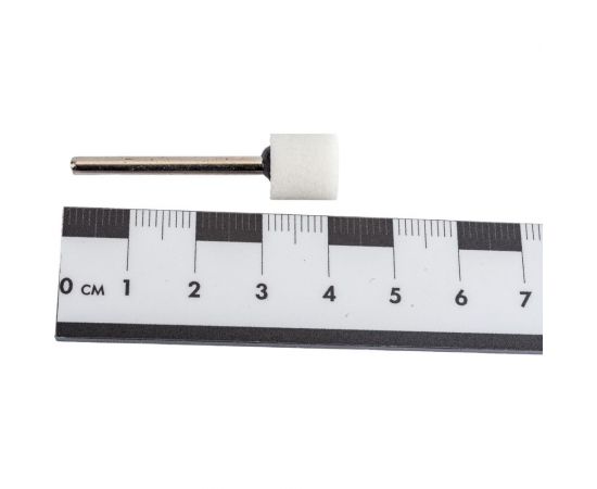 Головка абразивная с хвостовиком AW(ГЦ) 10x10x3 мм, 25А, F60(25Н), O(СТ1) CNIC 50655 – изображение 5