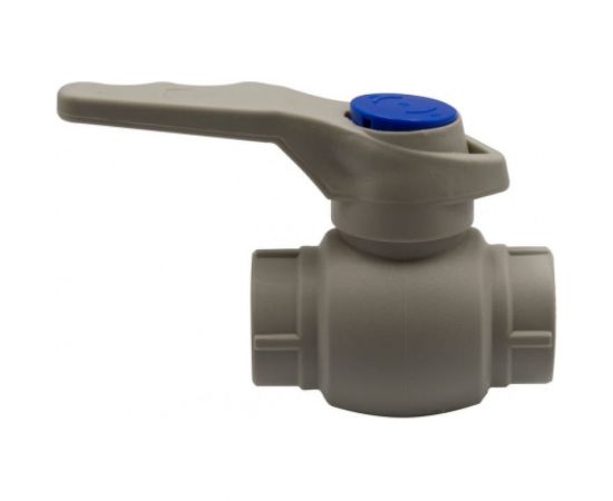 Шаровой кран VRT 20, ручка, PP-R EVER plast, серый 538457 – изображение 6