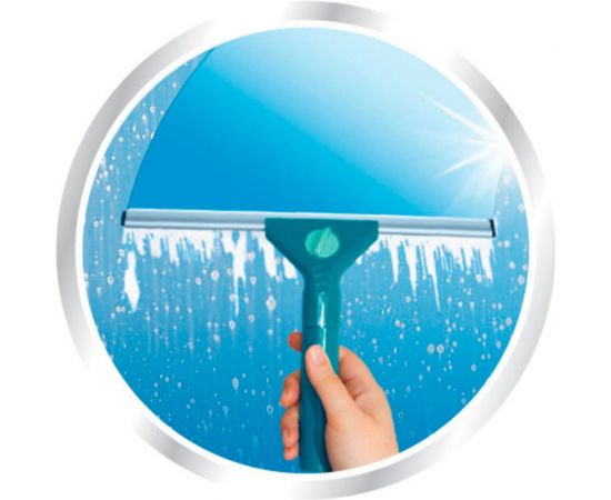 Хозяйственная щетка с губкой и телескопической ручкой Leifheit Basic Wet and Dry 75-135 см 55238 – изображение 6