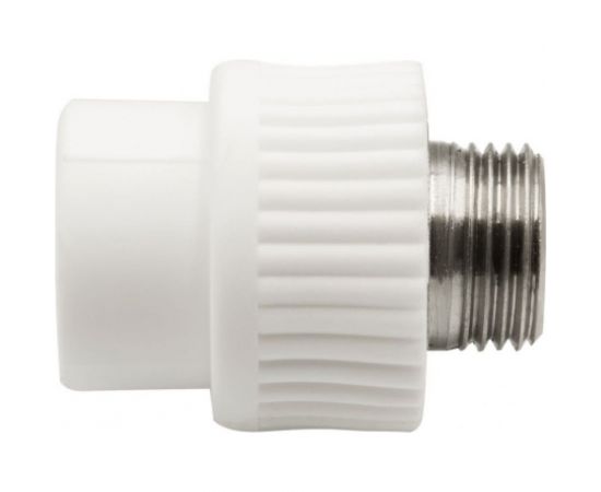 Комбинированная муфта VRT наружная, 20х1/2"", EVER plast, белый 538239 – изображение 6