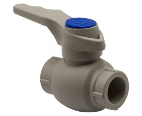 Шаровой кран VRT 20, ручка, PP-R EVER plast, серый 538457 – изображение 7