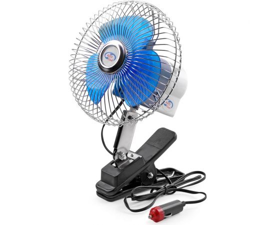 Вращающийся вентилятор 6 на прищепке 12 V AUTOVIRAZH AV-26121 – изображение 7