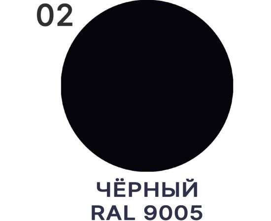 Краска MALARE для металлических заборов, глянцевый, черный, 2 кг 2013933006009 – изображение 7
